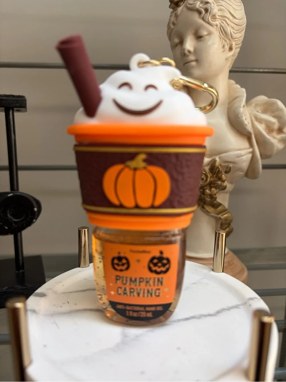 Bath & Body Works Pumpkin Milkshake PocketBac Holder & BAC NWT Halloween 2026